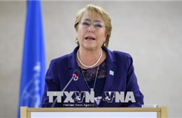 Bà Bachelet được bầu làm người đứng đầu cơ quan nhân quyền của LHQ