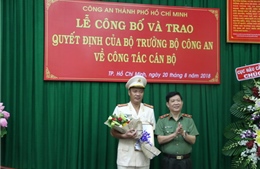 Đại tá Cao Đăng Hưng được bổ nhiệm Phó Giám đốc Công an TP Hồ Chí Minh