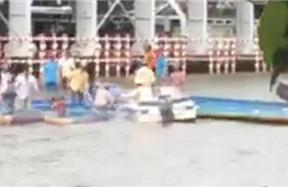 Cà Mau: Đò lật úp, 11 người thoát nạn, một người tử vong