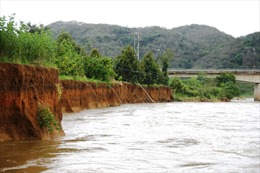 Tìm nguyên nhân nước sông Đạ Huoai đục bất thường