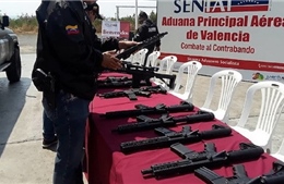 Venezuela thu giữ lô vũ khí lớn nhập khẩu từ Mỹ ngày 3/2