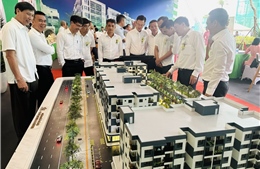 Hưởng ứng 80 năm ngày Quốc khánh: HUD đồng loạt khởi công xây dựng 2 dự án Nhà ở xã hội