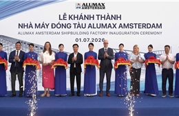 Khánh thành Nhà máy đóng tàu Alumax Amsterdam tại Việt Nam
