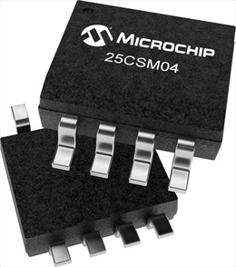 Microchip ra mắt EEPROM Serial 4 Mbit