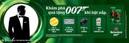 Phiên bản giới hạn Heineken James Bond ra mắt 