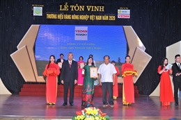 VEDAN Việt Nam lần thứ 5 liên tiếp được tôn vinh ‘Thương hiệu vàng nông nghiệp Việt Nam’