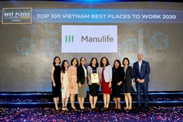 Anphabe vinh danh Manulife Việt Nam là nơi làm việc tốt nhất ngành bảo hiểm 