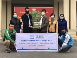 Nestlé Việt Nam sát cánh cùng tuyến đầu phòng chống đại dịch 