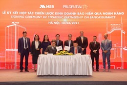 Prudential chính thức ký kết trở thành đối tác duy nhất của ngân hàng MSB