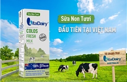 Vitadairy sở hữu sản phẩm sữa non tươi  tại Việt Nam