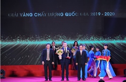 Nestlé Việt Nam nhận Giải Vàng Chất lượng Quốc gia 