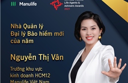 Đại lý Manulife Việt Nam được vinh danh ‘Nhà quản lý đại lý bảo hiểm mới của năm’