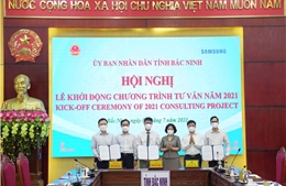 Samsung khởi động dự án tư vấn cải tiến doanh nghiệp cùng tỉnh Bắc Ninh thực hiện mục tiêu kép