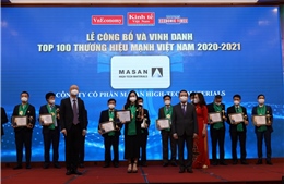 Masan High-Tech Materials được vinh danh Top 100 Thương hiệu Mạnh Việt Nam 2020-2021 