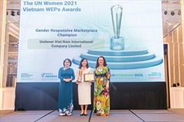 Unilever Việt Nam chiến thắng Hạng mục &#39;Bình đẳng giới tại thị trường&#39; của giải thưởng WEPs 2021