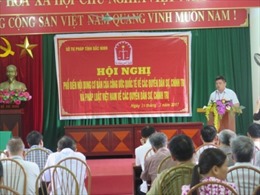 Bắc Ninh tuyên truyền, nâng cao kiến thức pháp luật cho hàng nghìn hòa giải viên cơ sở