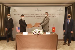 Masterise Homes và Marriott International hợp tác mang Khu căn hộ hàng hiệu Ritz-Carlton đến Hà Nội