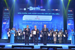 EVNGENCO3 nhận giải thưởng &#39;Sản phẩm, giải pháp công nghệ số tiêu biểu năm 2021&#39;