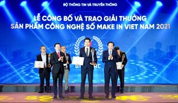 MISA nhận Giải thưởng Sản phẩm công nghệ số Make in Viet Nam 2021
