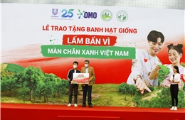 OMO trao tặng 40.000 banh hạt giống cho rừng phòng hộ Việt Nam