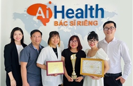 Ứng dụng AIHealth – Bác sĩ riêng lọt top ba sản phẩm xuất sắc nhất Cuộc thi Y tế thông minh