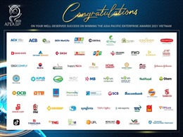 Asia Pacific Enterprise Awards 2021 vinh danh 64 doanh nghiệp và doanh nhân xuất sắc 