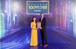 Pfizer Việt Nam được vinh danh &#39;100 nơi làm việc tốt nhất Việt Nam&#39; 2021