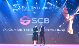 SCB nhận giải thưởng &#39;Doanh nghiệp tăng trưởng nhanh&#39; của Enterprise Asia