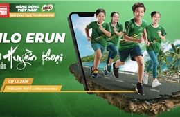 Lần đầu tổ chức giải chạy bộ trực tuyến cho trẻ em MILO Erun