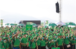 Gần 10.000 học sinh và phụ huynh Khánh Hòa tham gia Ngày hội đi bộ MILO 2022