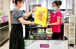 AEON Việt Nam triển khai sáng kiến cho mượn túi môi trường