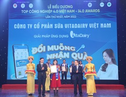 Vitadairy đạt giải thưởng top công nghiệp 4.0 Việt Nam 