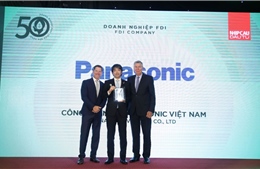 Panasonic tiếp tục được vinh danh Top Doanh nghiệp Phát triển bền vững