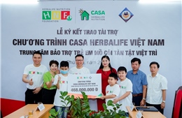 Herbalife Việt Nam hỗ trợ Trung tâm Bảo trợ Trẻ mồ côi Việt Trì