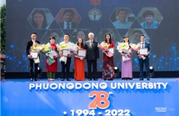 Hơn 2000 tân sinh viên Trường Đại học Phương Đông tham gia chuỗi sự kiện khai giảng 