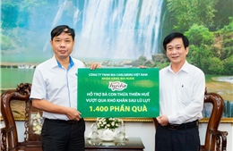 Huda trao tặng hơn 3.000 phần quà hỗ trợ ba tỉnh miền Trung