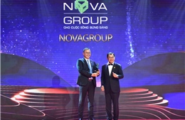 NovaGroup đón nhận giải thưởng &#39;Doanh nghiệp xuất sắc châu Á&#39;