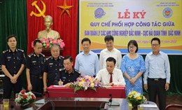 Ban Quản lý các khu công nghiệp Bắc Ninh và Cục Hải quan tỉnh Bắc Ninh ký quy chế phối hợp
