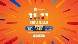 Shopee khởi động 11.11 Siêu Sale, gia tăng trải nghiệm mua sắm và giải trí 