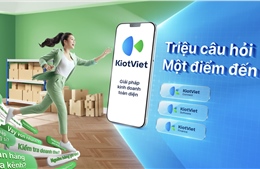 KiotViet cung cấp các giải pháp kinh doanh toàn diện đầu tiên cho tiểu thương 