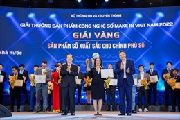  MISA FinGov giành giải Vàng tại Make in Viet Nam 2022