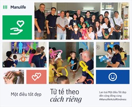 Manulife Việt Nam thúc đẩy nhân viên làm điều tốt trong cộng đồng 