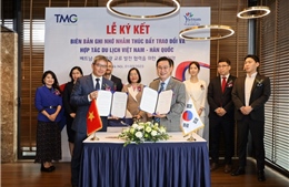 TMG ký biên bản ghi nhớ hợp tác cùng Văn phòng đại diện Tổng cục du lịch Việt Nam tại Hàn Quốc