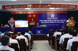 Công đoàn PC Phú Yên tổ chức thành công Đại hội Công đoàn lần thứ XII