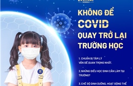 Everest School phát động chiến dịch không để COVID-19 quay lại trường học
