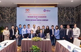 Pfizer Việt Nam ký kết Biên bản ghi nhớ dự án “Sức khỏe Tim mạch cộng đồng” 