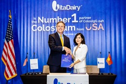 VitaDairy Việt Nam là đối tác số 1 của Tập đoàn sữa non Pantheryx 
