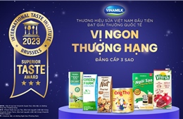 Vinamilk - Thương hiệu sữa Việt Nam đầu tiên đạt 3 sao giải thưởng Superior Taste Award 