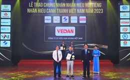 Vedan được vinh danh ‘Top 10 nhãn hiệu nổi tiếng Việt Nam’ năm 2023