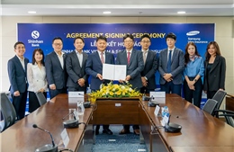 Ngân hàng Shinhan Việt Nam và Công ty TNHH bảo hiểm Samsung Vina ký kết hợp tác kinh doanh